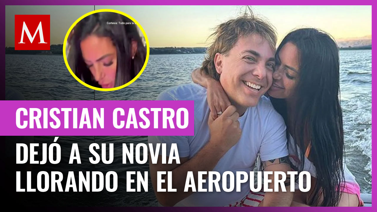 ¿Cristian Castro terminó con su novia Mariela Sánchez?