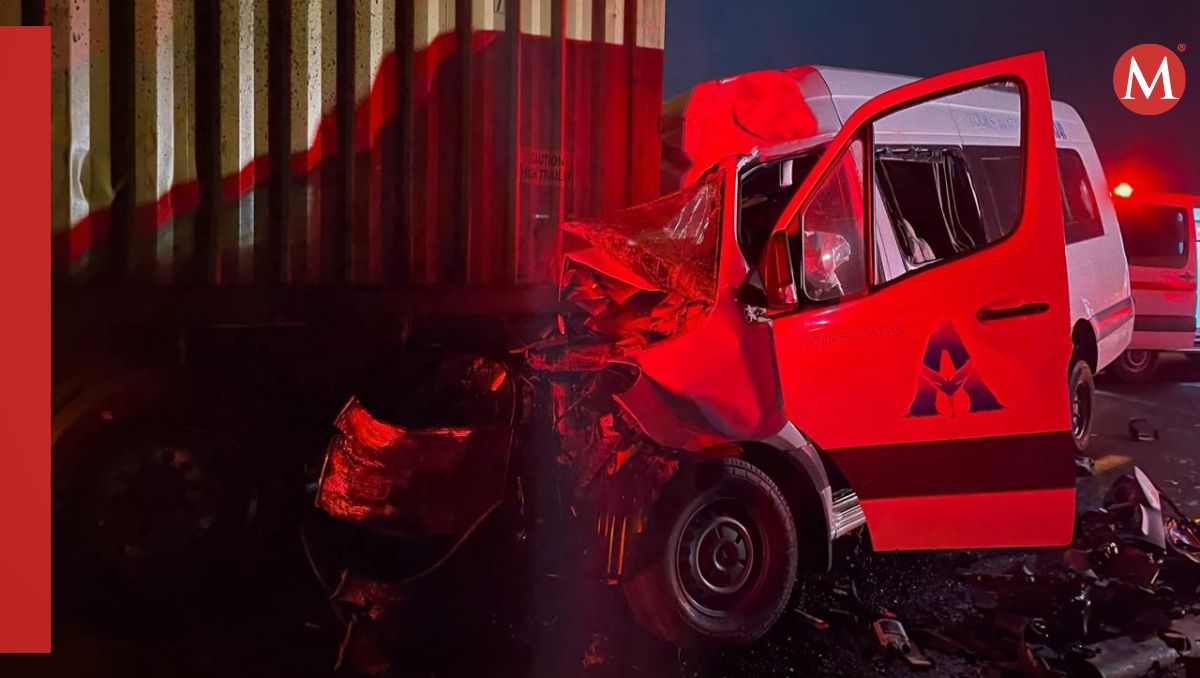 El accidente se registró durante la madrugada del sábado.