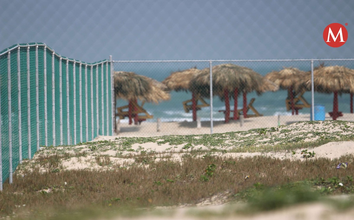 Predios de playa Miramar en Ciudad Madero. Foto: Yazmín Sánchez