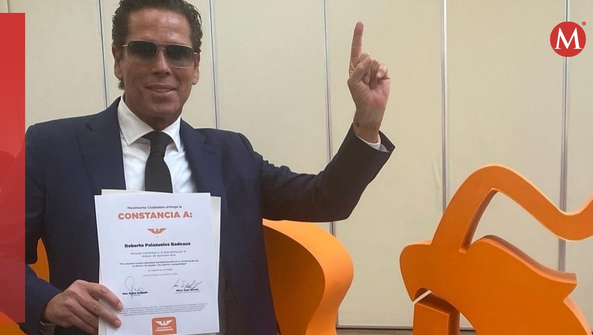 El actor Roberto Palazuelos buscará un lugar en el Senado en las próximas elecciones. | @rpalazuelosb