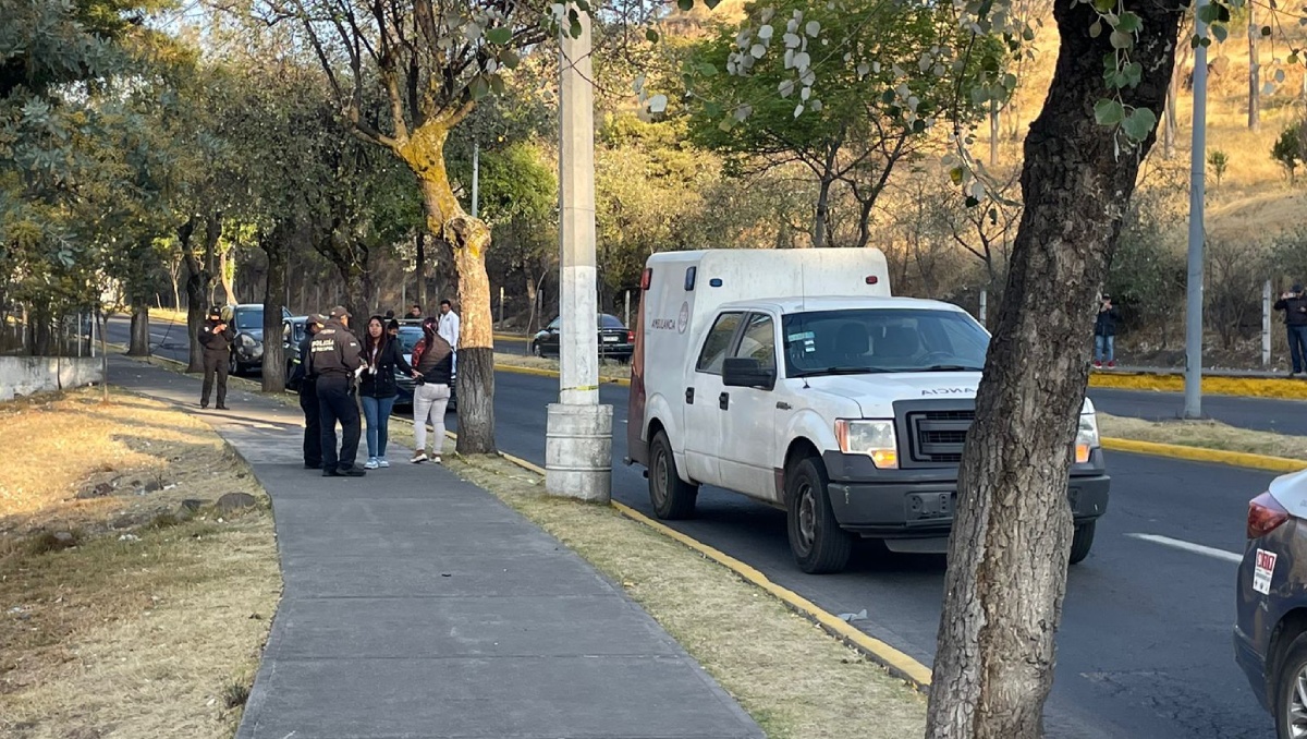 Atropellan a hombre en Paseo Matlazincas, Toluca. Foto: (Abadiel Martinez)