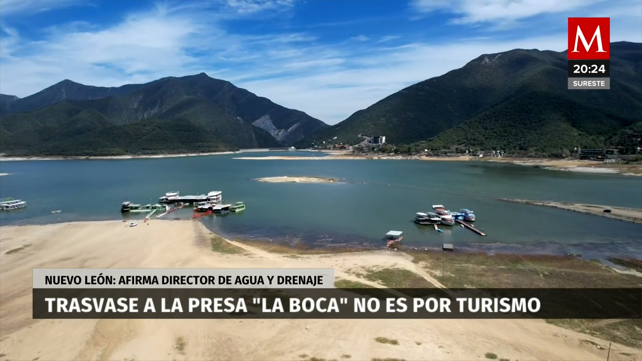 Descartan fines turísticos en llenado de la presa La Boca, confirma autoridad