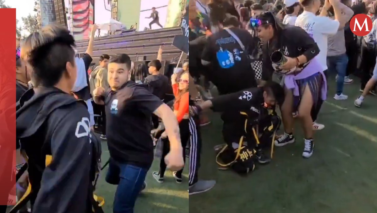 Joven termina noqueado en el EDC 2024 | Especial