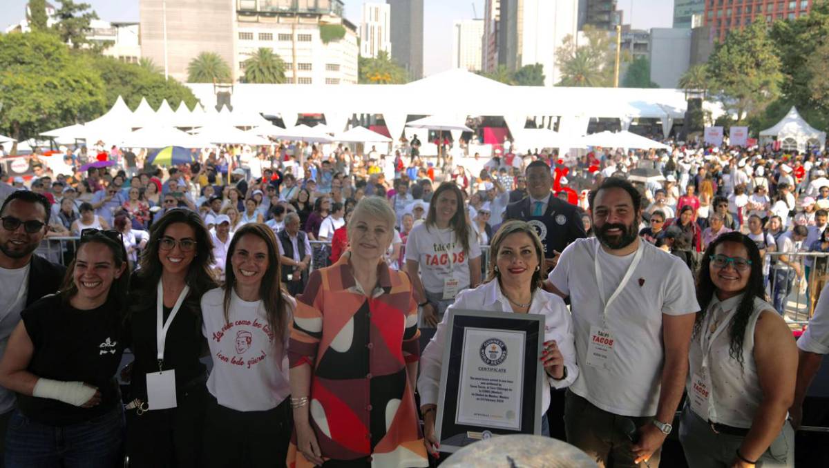 La marca del año pasado fue rebasada por más de 2 mil tacos | X