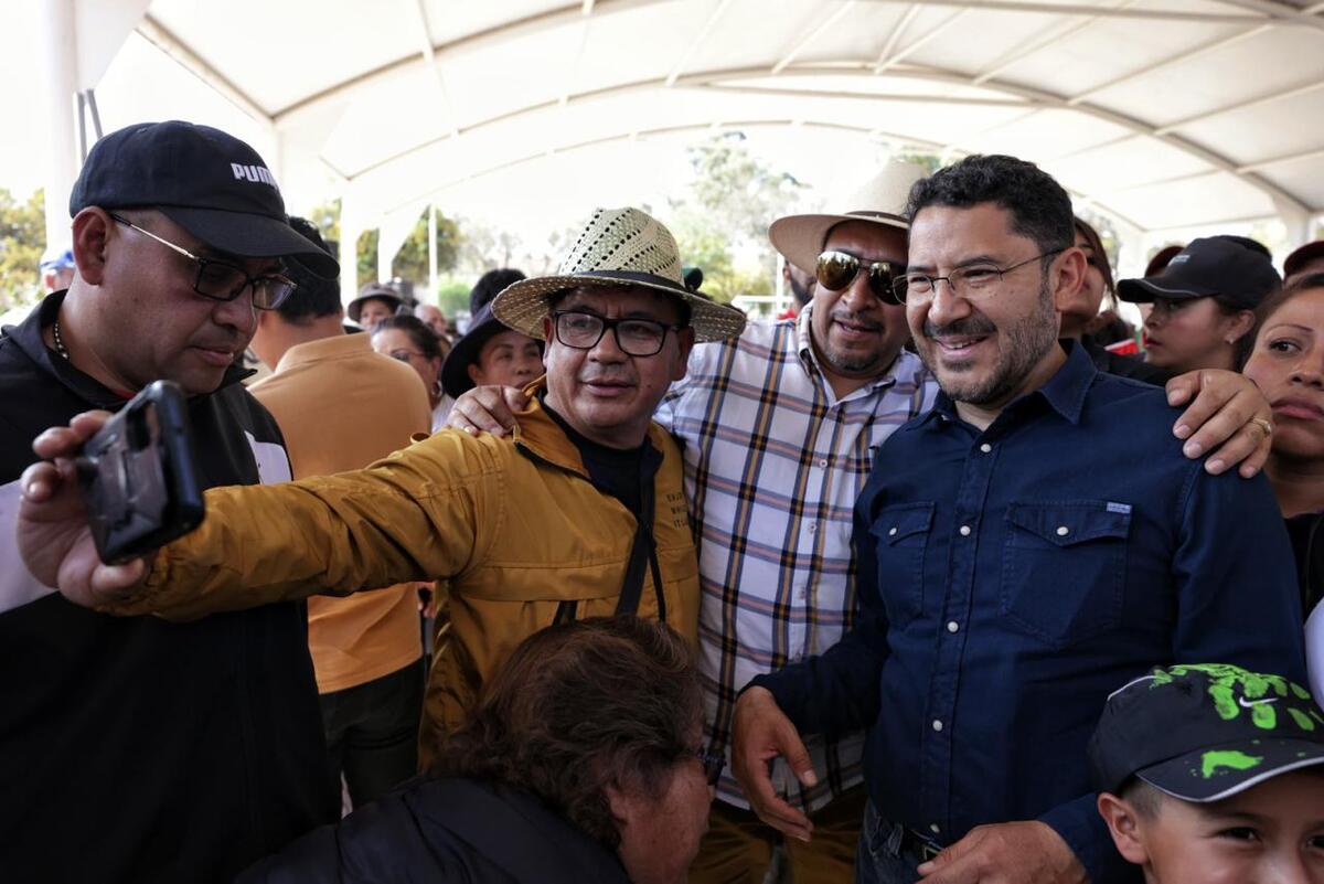 Martí Batres en alcaldía Tláhuac
