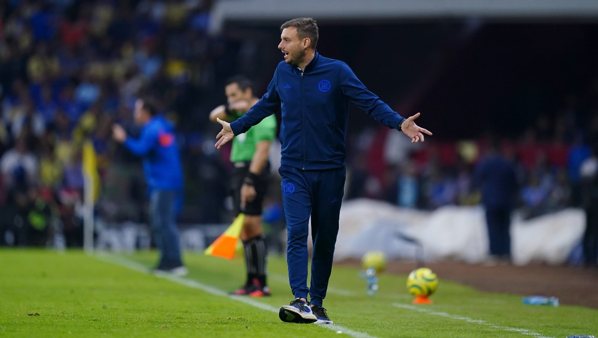 Martín Anselmi descarta que Cruz Azul jugó con miedo ante América (Imago7)