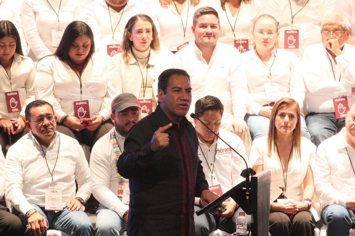Morena designa a Eduardo Ramírez Aguilar  como candidato para Chiapas [Foto Jhonatan González]