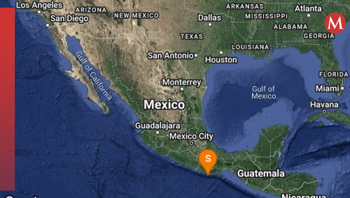 El sismo ocurrió en Puerto Escondido, Oaxaca. | @SismologicoMX