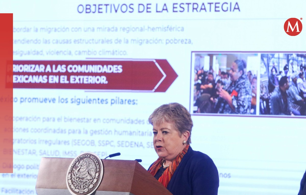 Canciller Alicia Bárcena desde mañanera anunció viaje a EU | Cuartoscuro