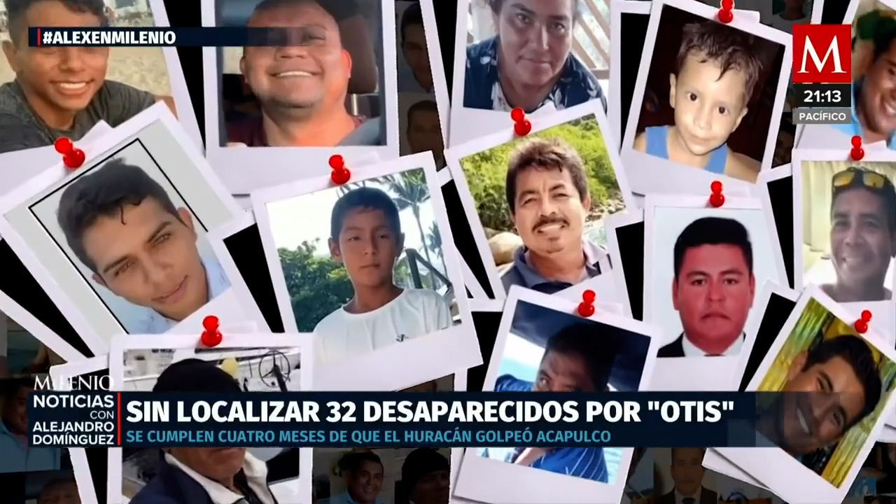 32 desaparecidos en Acapulco tras huracán 'Otis'; Familias mantienen esperanza