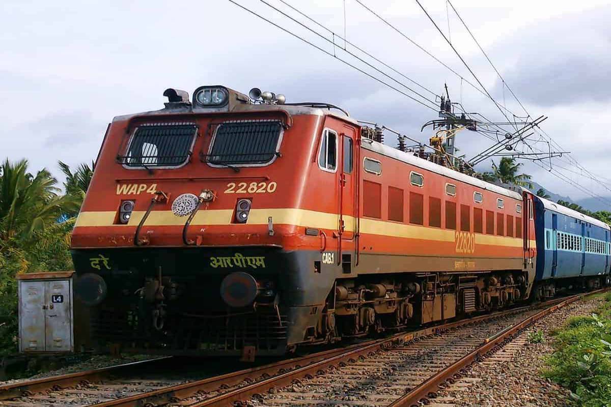 El tren transportaba gravilla