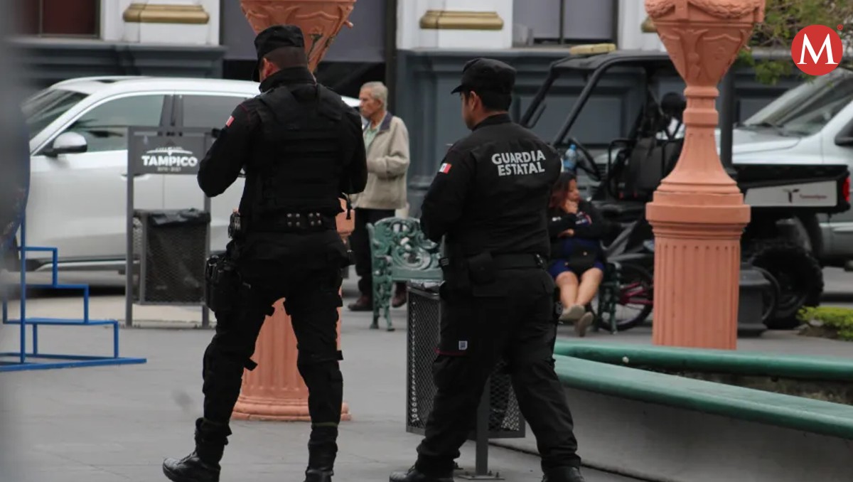 Guardia Estatal de Tamaulipas. Foto: Yazmín Sánchez
