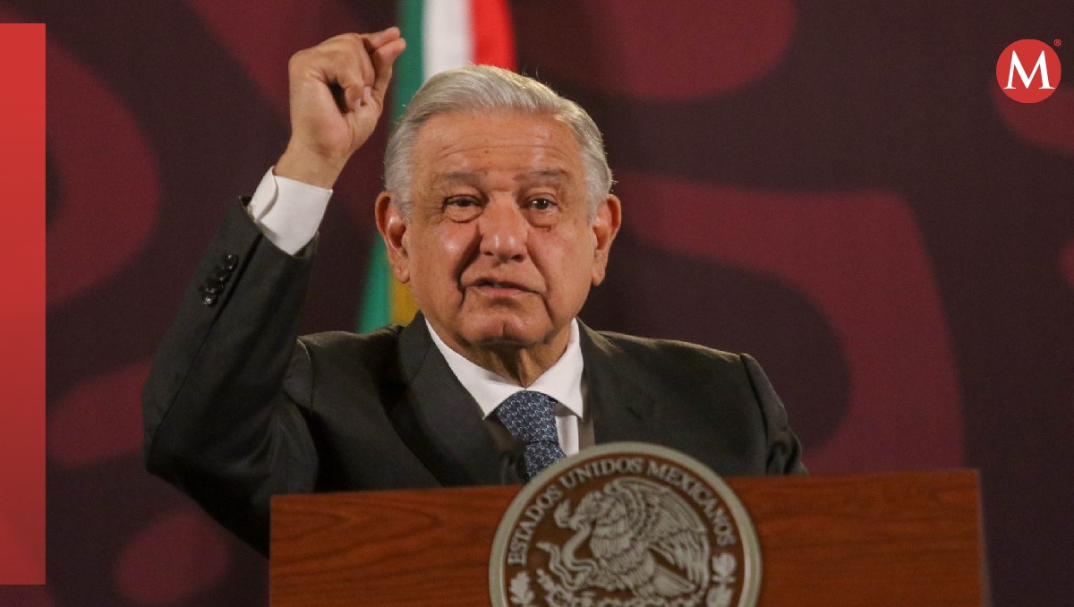 El presidente López Obrador en su conferencia mañanera de hoy. | Cuartoscuro