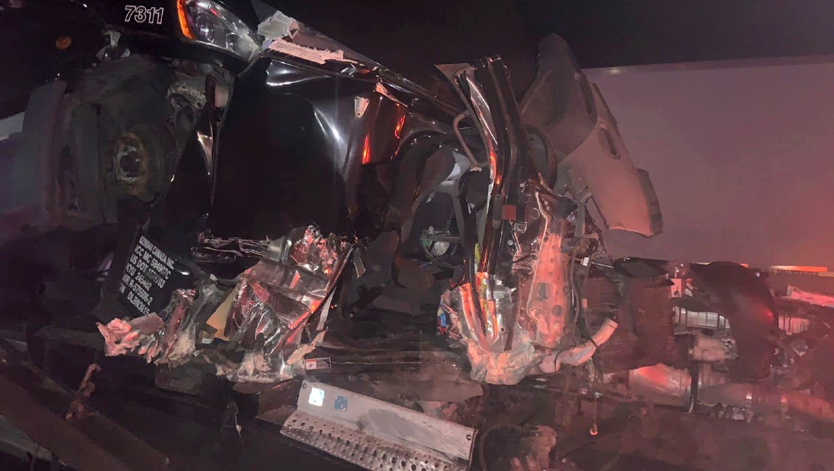 Accidente en Llera, Tamaulipas. (SSP)