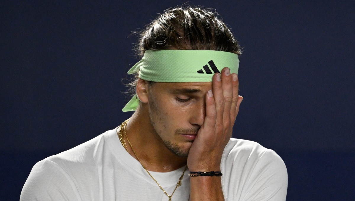 Alexander Zverev, favorito en el Abierto Mexicano de Tenis, es eliminado (AFP)