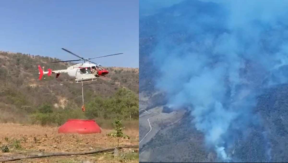 Combate aéreo contra incendios en la Selva de los Chimalapas y la Sierra Sur de Oaxaca | Especial