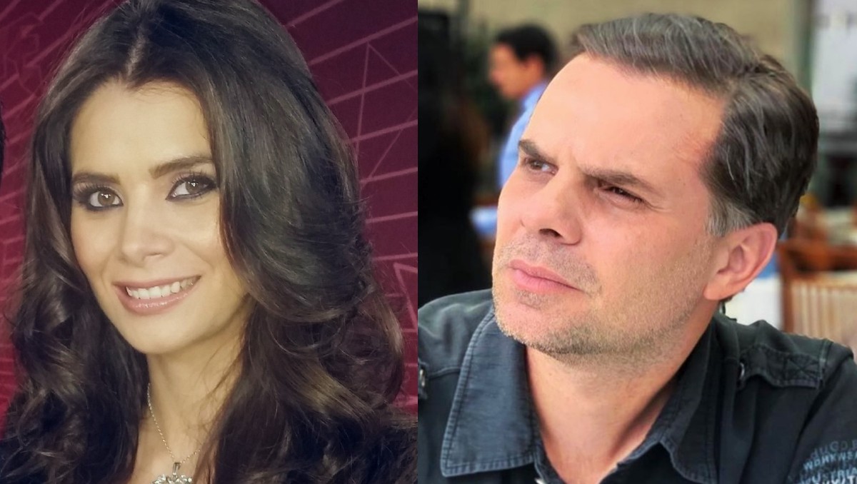 Así fue como la ex conductora de TV Azteca supuestamente amenazó al Martinoli. | Archivo y X @RBKZEBREKOS