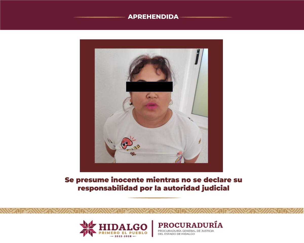 Detienen a presunta responsable de secuestro del recién nacido en Pachuca