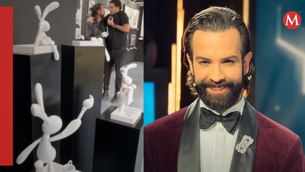 Las esculturas del actor y conductor | Captura-Instagram