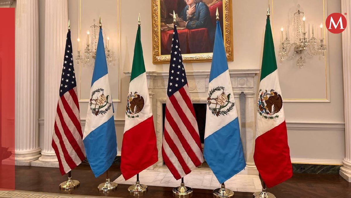 Representantes de México, EU y Guatemala se reunieron hoy en Washington. | @aliciabarcena