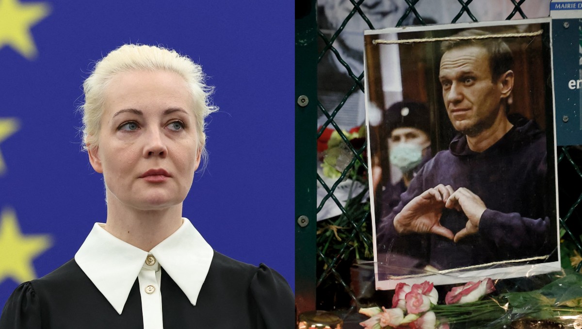 Yulia lamentó las acciones del gobierno ruso frente a la muerte de su esposo. | Fotos: AFP
