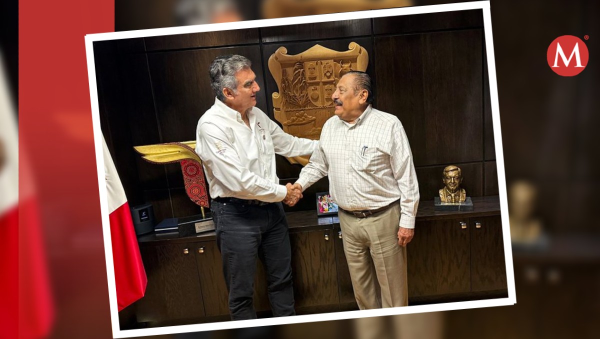 Américo Villarreal se reúne con líder del SNTE tras rumores de paro