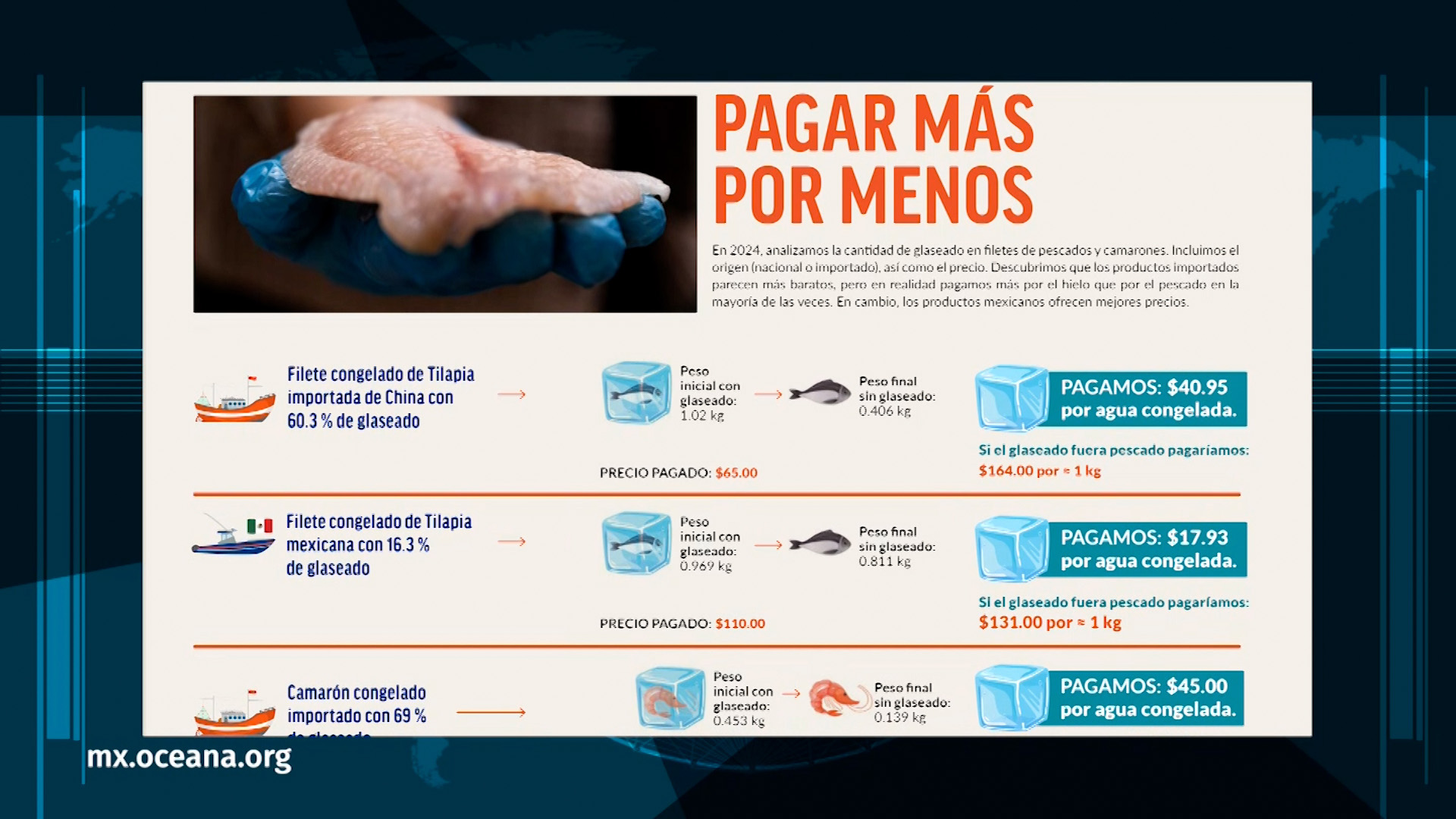 Autoridades detectan fraude de pescado congelado | Bote Pronto