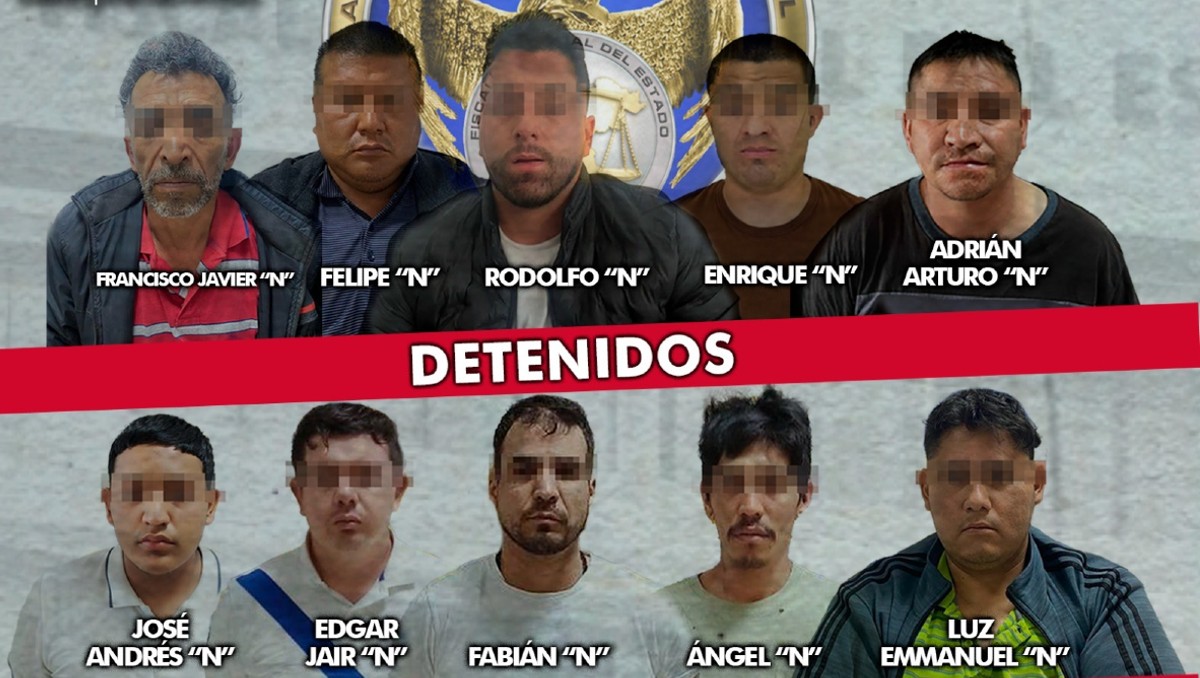 Detenidos por secuestro en Guanajuato