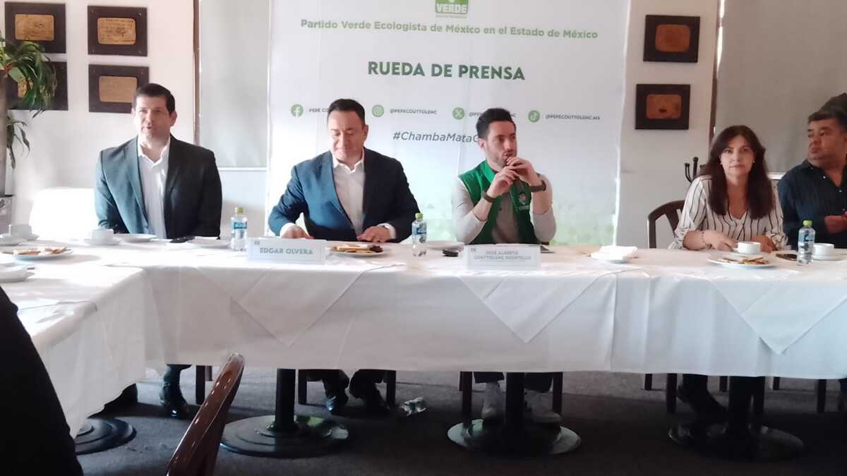 Edgar Olvera, ex alcalde panista de Naucalpan, se suma a filas del PVEM