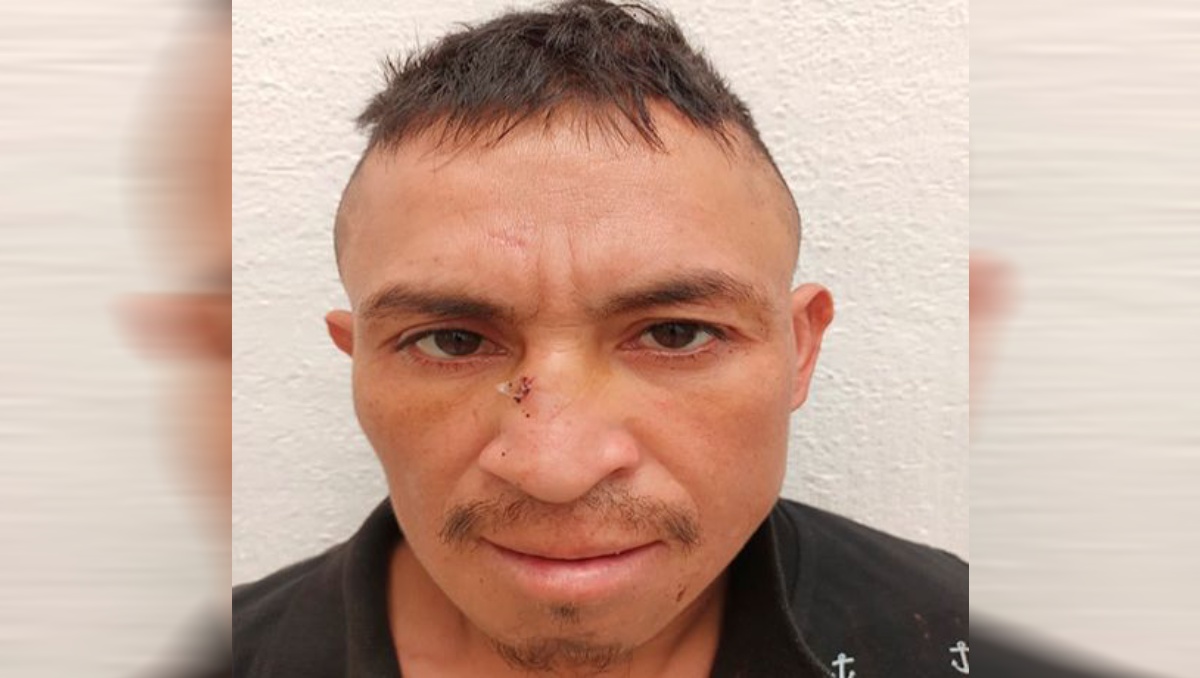 Israel Torres detenido por feminicidio en Chimalhaucán. Foto: (Especial)