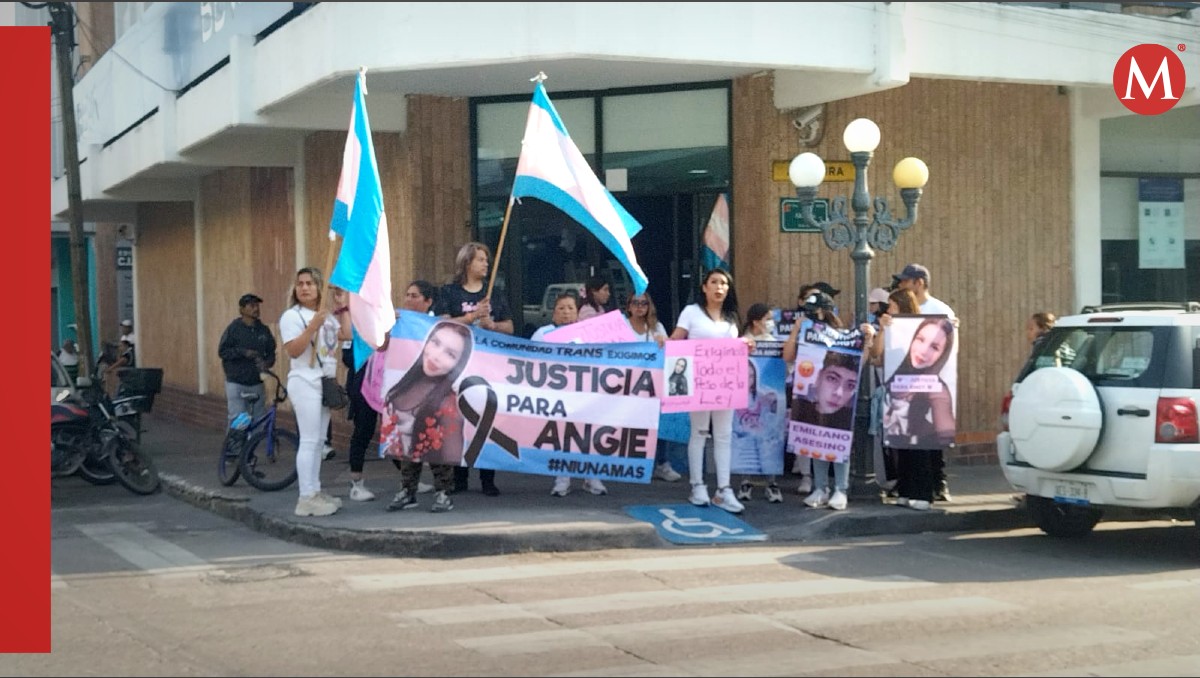 Marchan por Angy, mujer asesinada en Tampico. (Sandra Sosa)