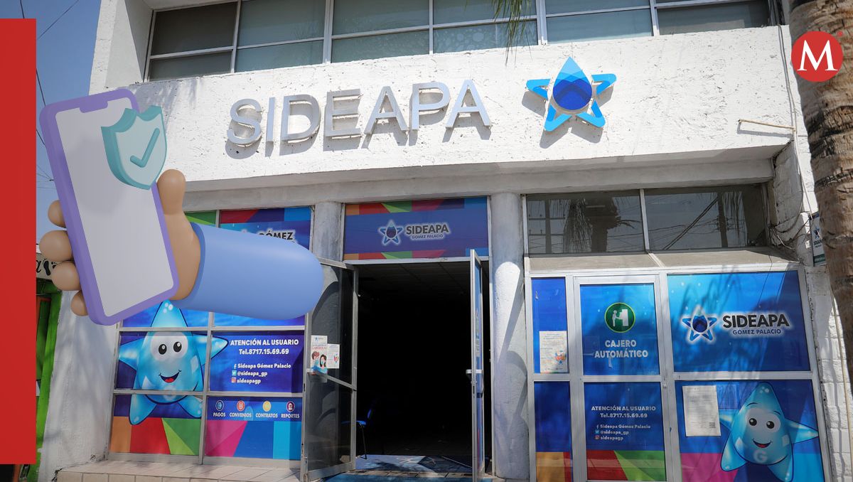 Pago en línea en Sideapa Gómez Palacio.