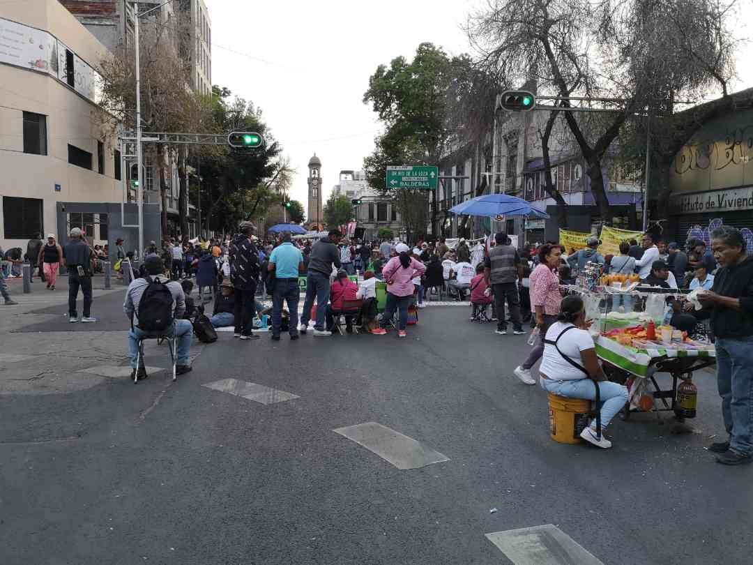 Protesta de ANUEE por tarifas justas frente a Segob en la Ciudad de México | Jorge Becerril