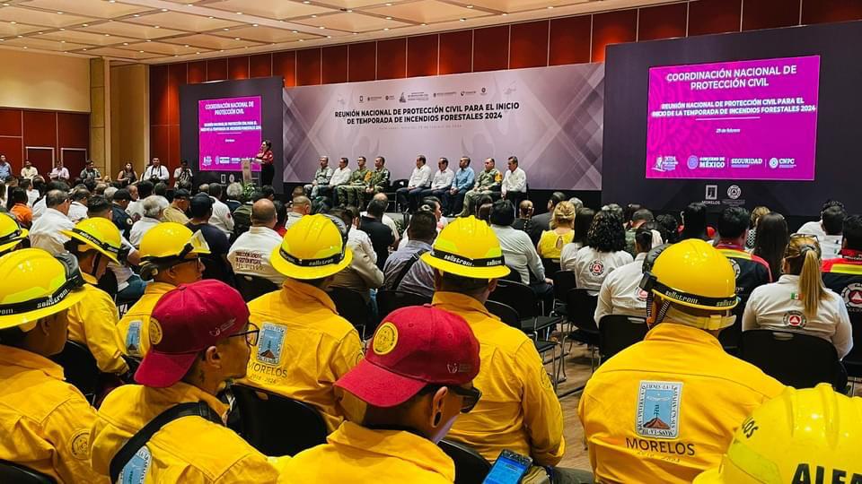 Reunión Nacional de Protección Civil para la Temporada de Incendios Forestales 2024. | Especial