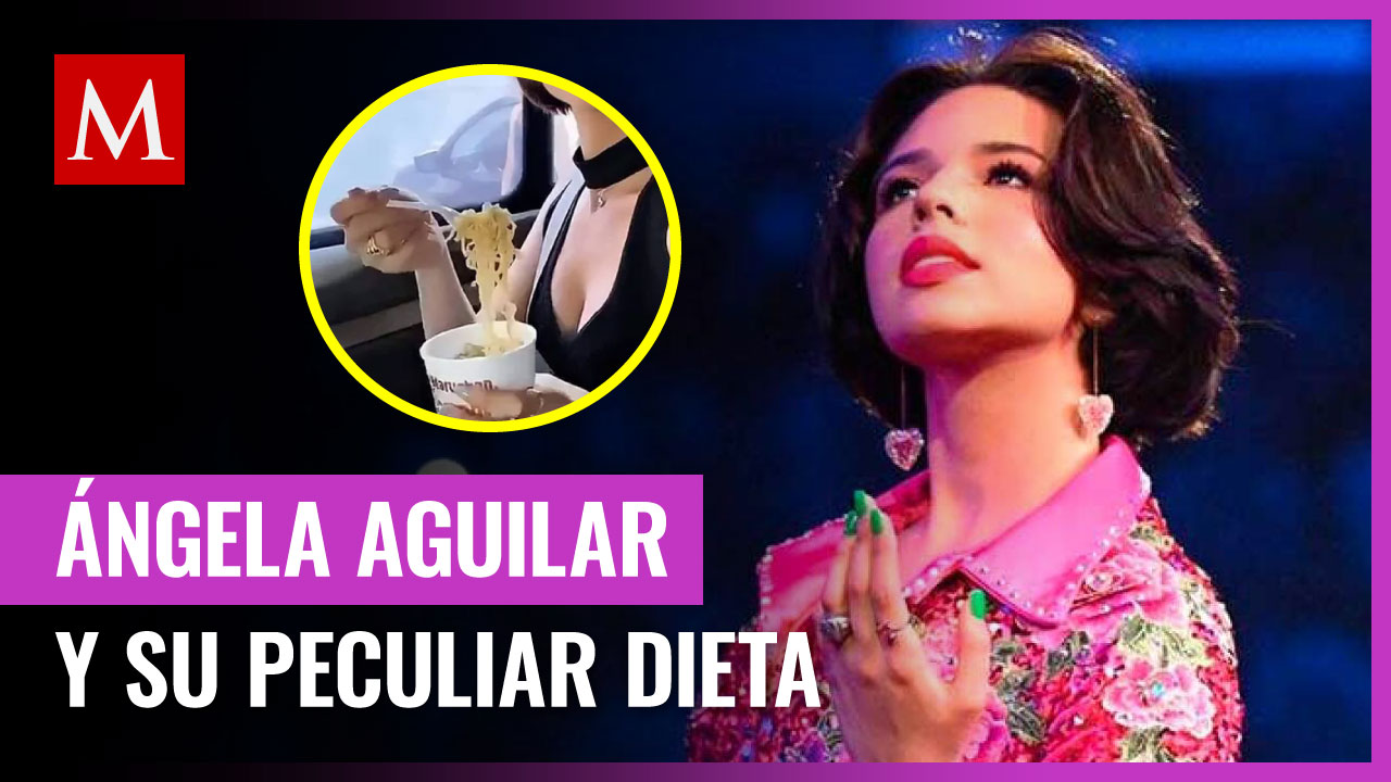 Ángela Aguilar confiesa que comer sopa instantánea la mantiene delgada