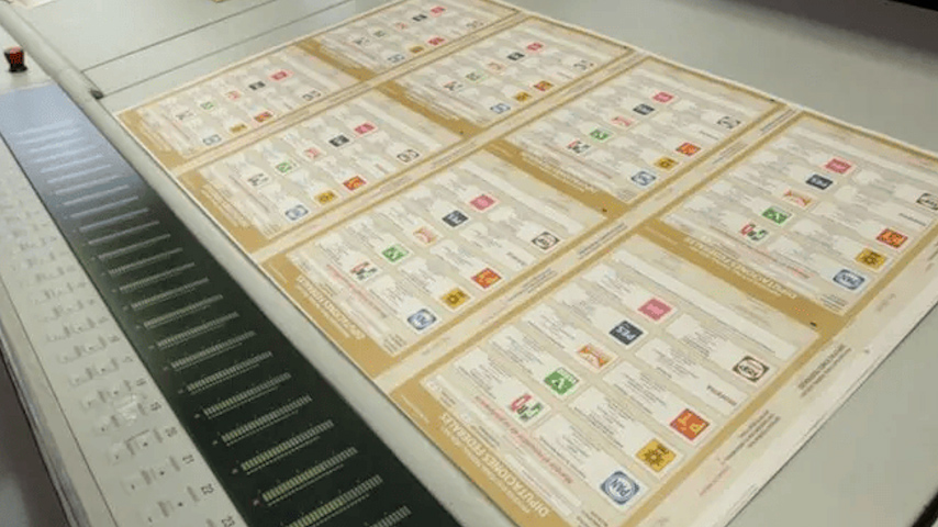Comenzó producción de boletas electorales 2024
