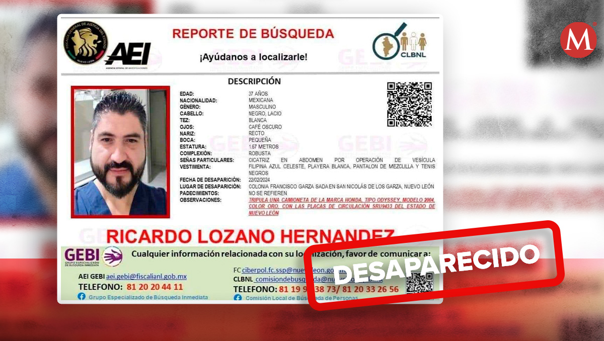 Desaparece técnico radiólogo al salir a trabajar a Clínica 6 del IMSS en Nuevo León | Especial