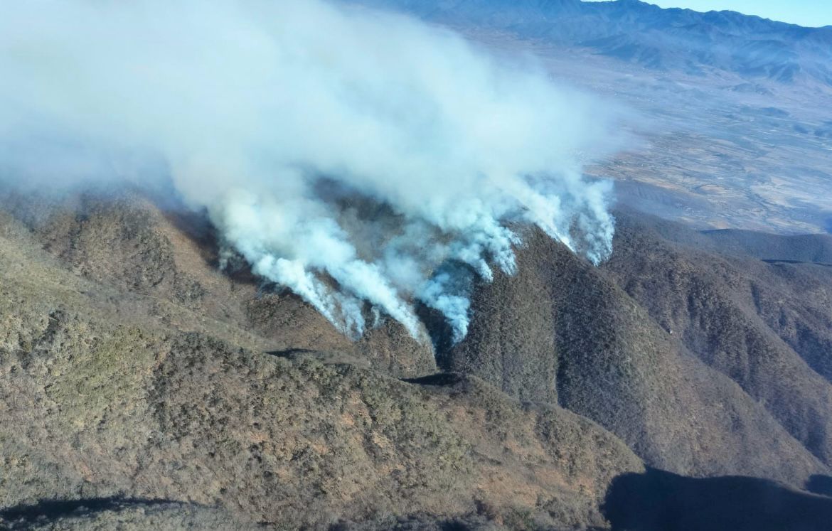 Despliegue militar en Oaxaca por incendio forestal en reserva natural | Especial