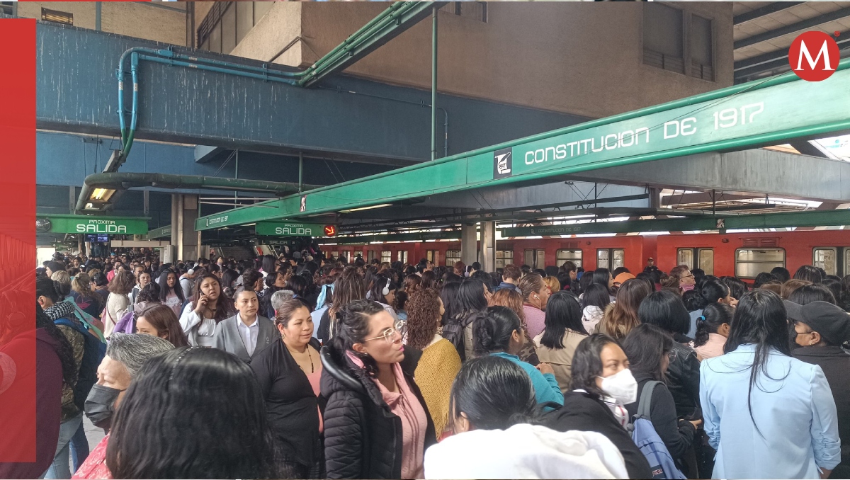 El Metro asegura que hay continuidad en el arribo de trenes entre estación. | Especial
