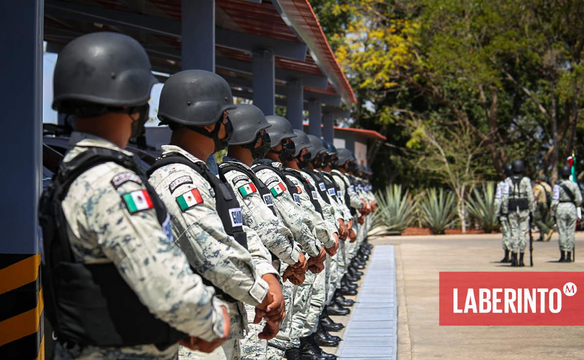 Miembros de la Guardia Nacional. (Foto: Juan Carlos Bautista | MILENIO)
