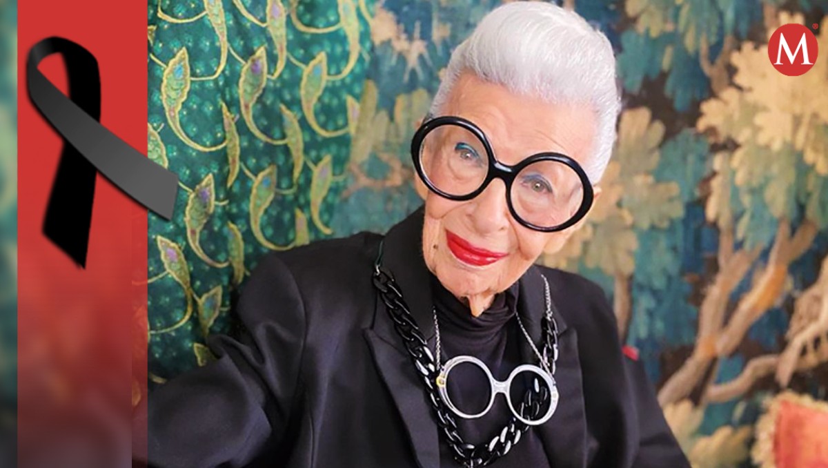 Muere Iris Apfel la famosa influencer de moda. | Instagram @iris.apfel
