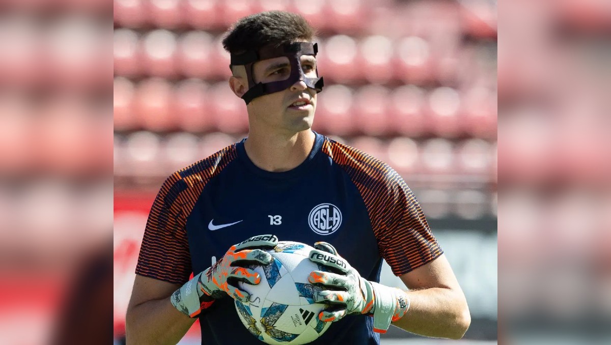 Portero se vuelve viral por recibir un taladro como premio en la Copa Argentina (Instagram: @sanlorenzo)