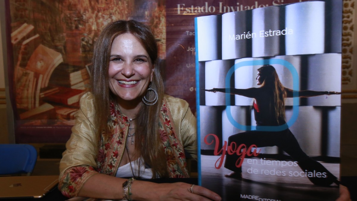 La autora presentó su libro en la FIL de Minería | Foto: Juan Carlos Bautista.