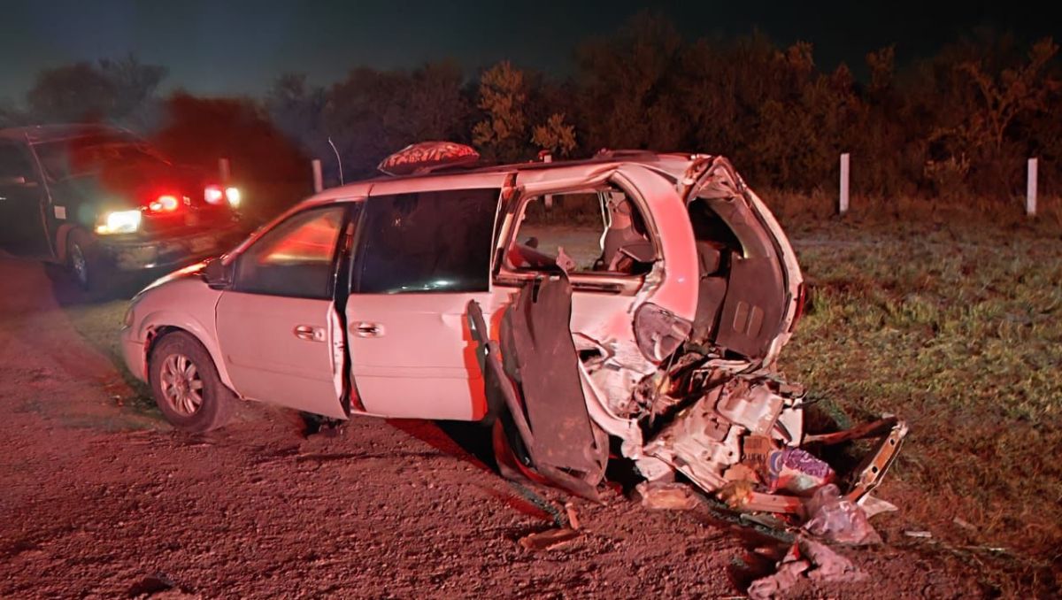Los hechos ocurrieron en el kilómetro 34 de la carretera a Reynosa. Miranda Arias
