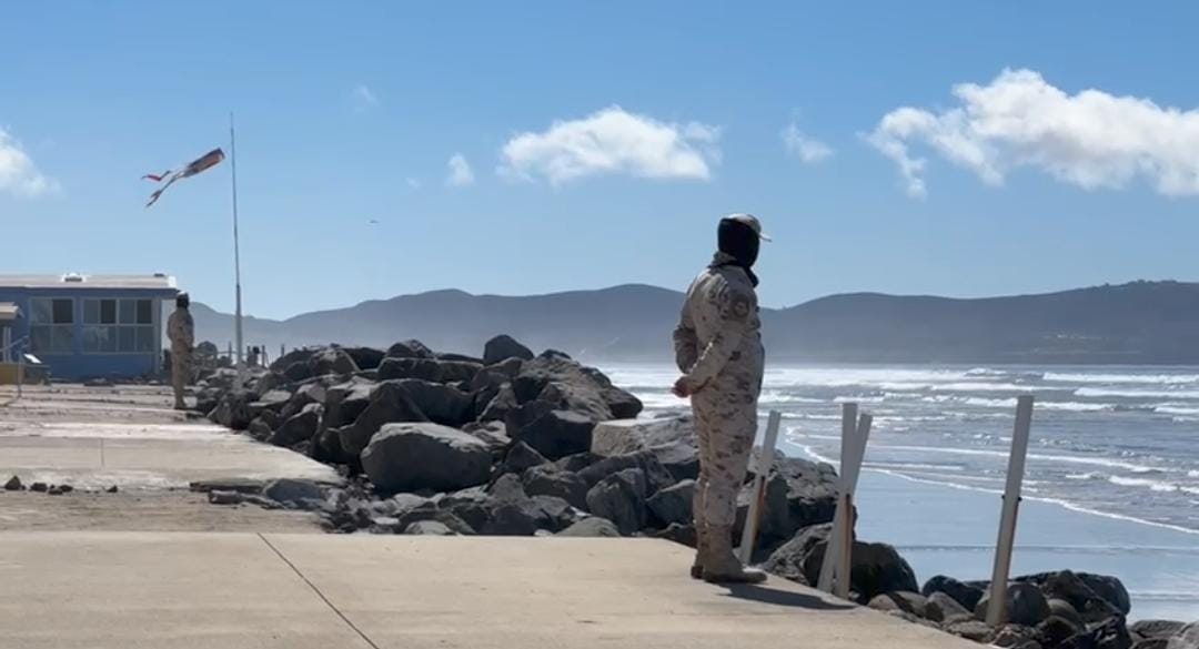 Los militares fueron encontrados por elementos de la Semar.