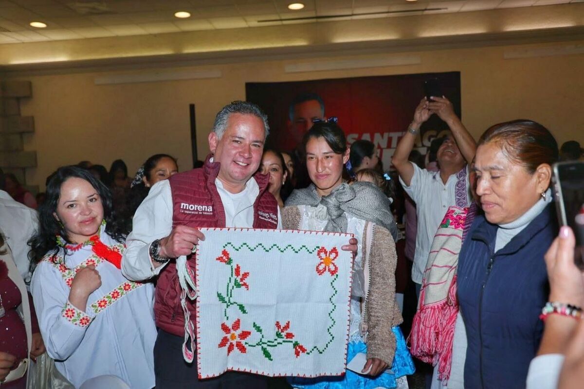 Santiago Nieto arranca campaña rumbo al senado en Querétaro.