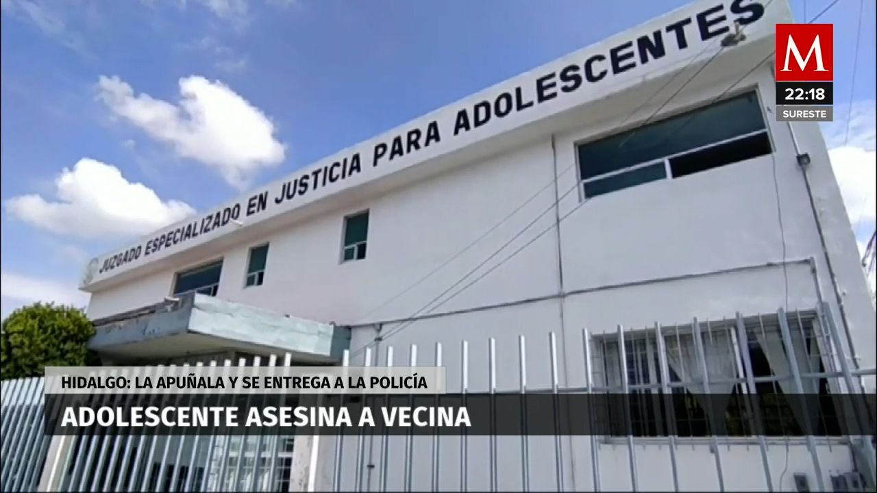 Joven de 14 años mata a vecina en Hidalgo por problemas con la madre