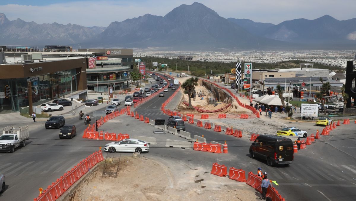 La obra promete adaptar la intersección para mejorar el flujo vial | Leonel Rocha/Especial