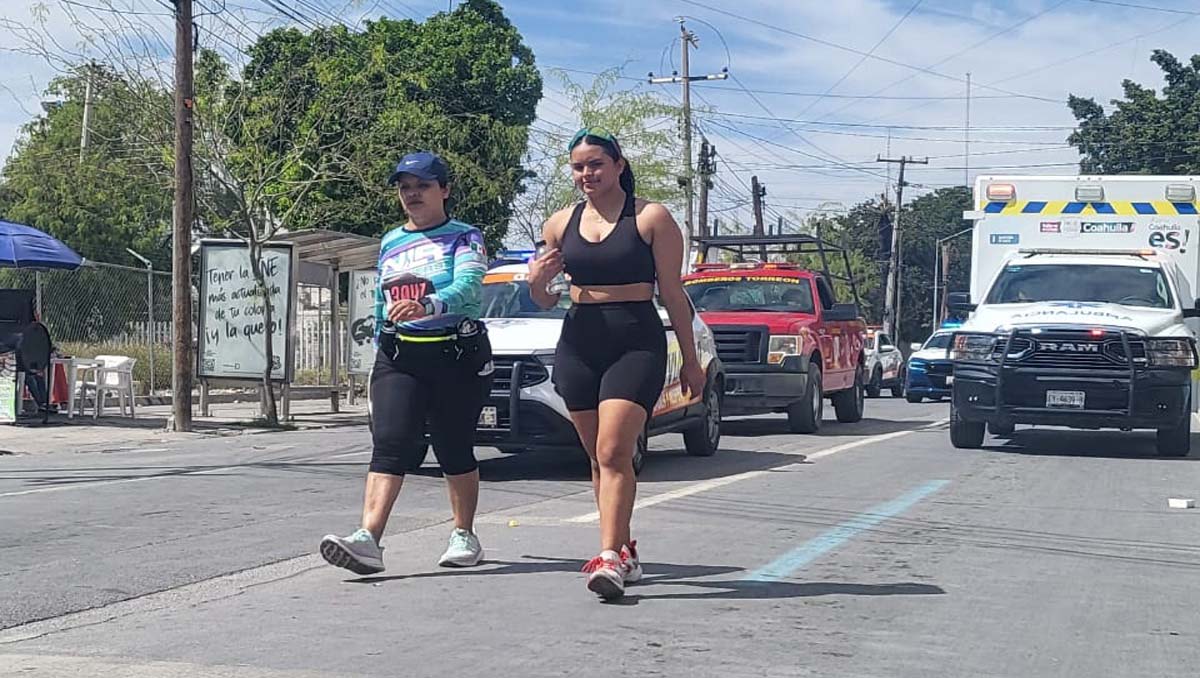 Cecilia Alonso, la última participante del Maratón Lala 2024. l Antonio Ramírez