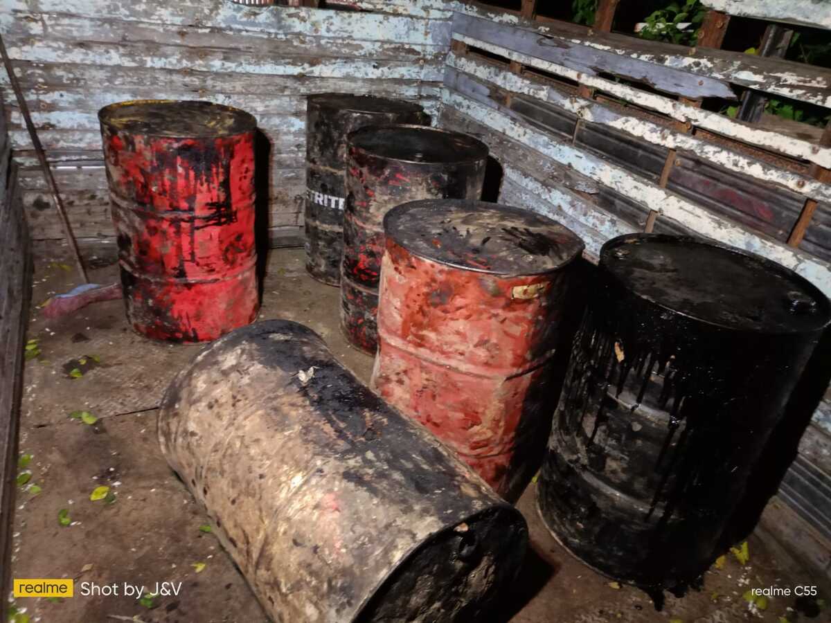 Huachicoleo en Papantla, Veracruz [Foto Isabel Zamudio]